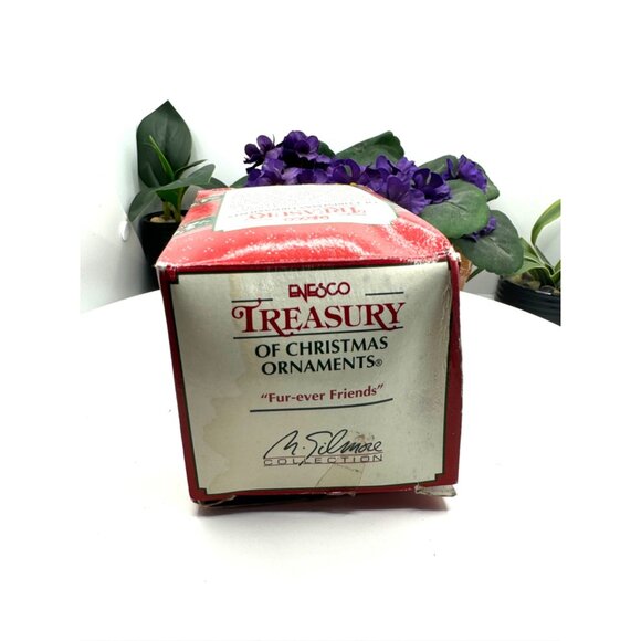 Enesco "Fur-Ever Friends" Third Issue Special Friends Series Christmas Ornament - Picture 5 of 12